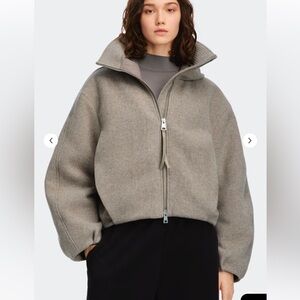 Canada Goose Light Gray Bomber Jacket